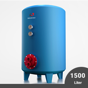 منبع کویل دار 1500 لیتر