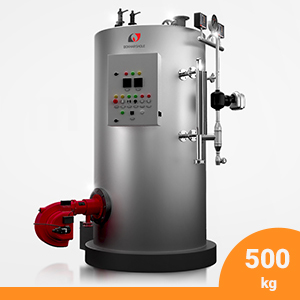 دیگ بخار عمودی 500 کیلوگرم